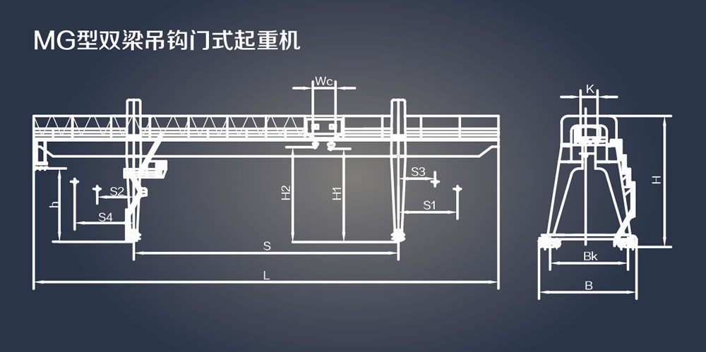 Double Girder Gantry Crane